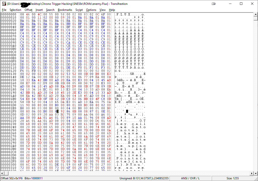 File Hex Editor Png Chrono Compendium